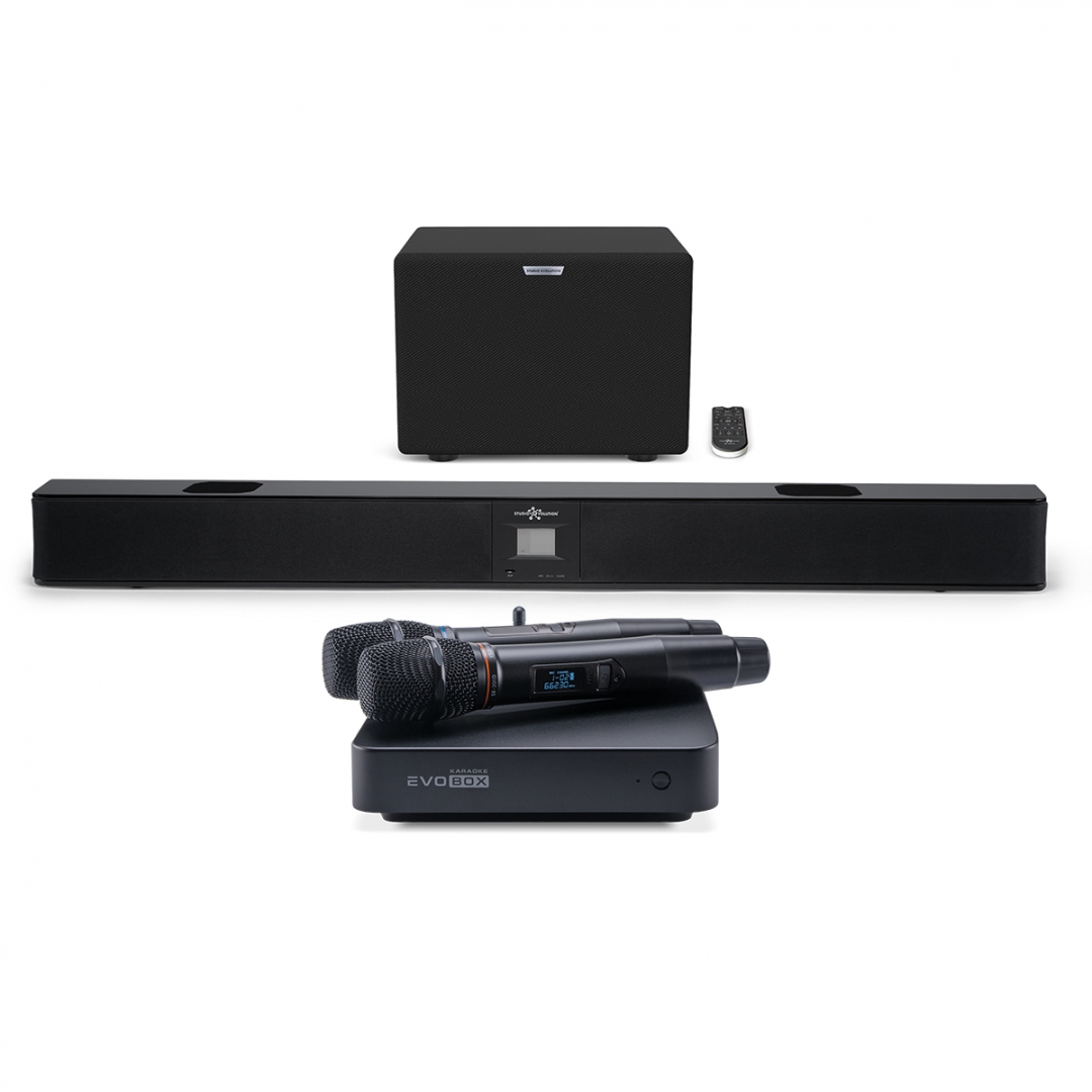 караоке-комплект EVOBOX Plus + EvoSound Bar (саундбар с караоке) в Еврейской АО