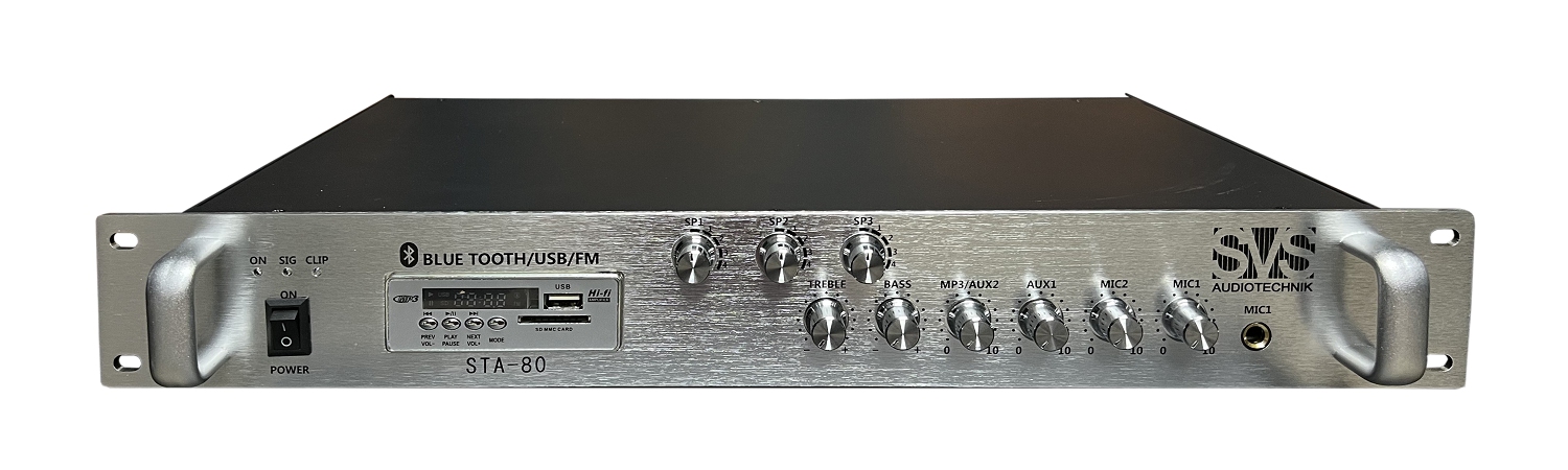 SVS Audiotechnik STA-80 Микшер-усилитель для систем Public Address в Еврейской АО