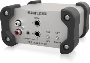Klark Teknik DI 22P пассивный стерео директ-бокс в Еврейской АО